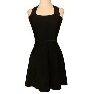 Zara Knitwear Collection Black Sleeveless Mini Dress | NWT | Size M | Halter Fit